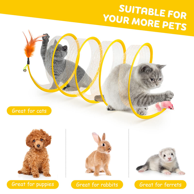 collapsible cat tunnel, view 7 - MRSLM