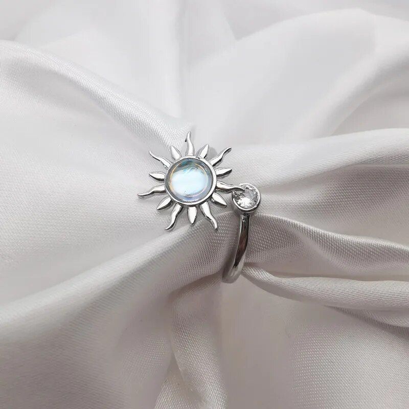 stainless steel adjustable fidget ring, view 7 - MRSLM