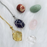 customized stone pendant necklace, view 22 - MRSLM