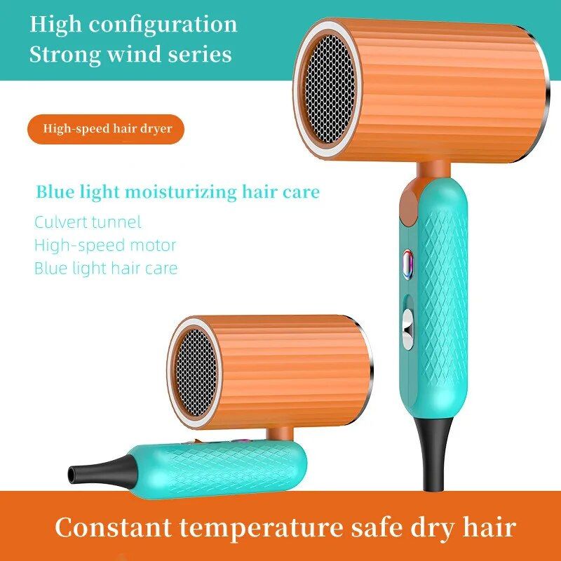 foldable ionic hair dryer, view 4 - MRSLM