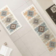 Bohemian geometric non-slip kitchen mat - MRSLM