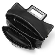 retro leather chain shoulder bag, view 5 - MRSLM