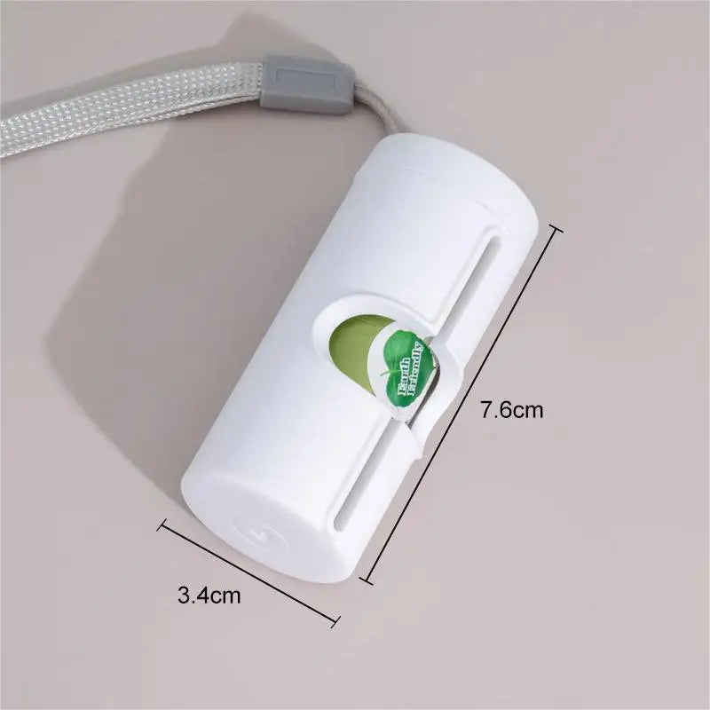 Portable pet waste bag dispenser, view 7 - MRSLM
