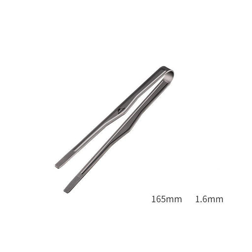 titanium camping bbq tongs, view 2 - MRSLM