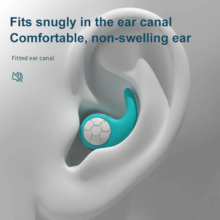 Triple Layer Silicone Earplugs for Serene Sleep and Swimming
