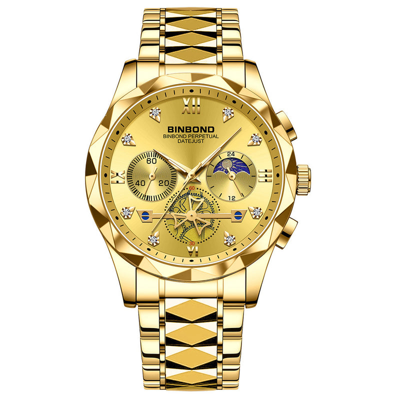 Men's casual quartz watch, view 12 - MRSLM