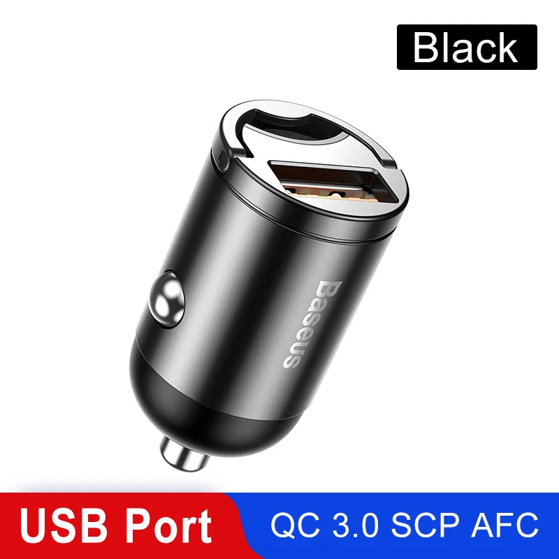 30W mini car charger QC 4.0 Type-C, view 2 - MRSLM