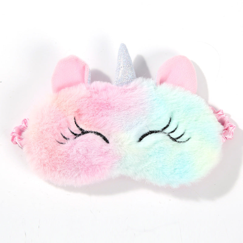 unicorn sleep mask for kids, view 3 - MRSLM