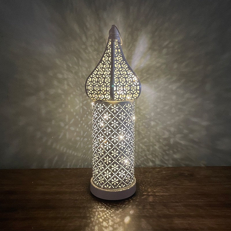 hollow led decorative lantern, view 5 - MRSLM