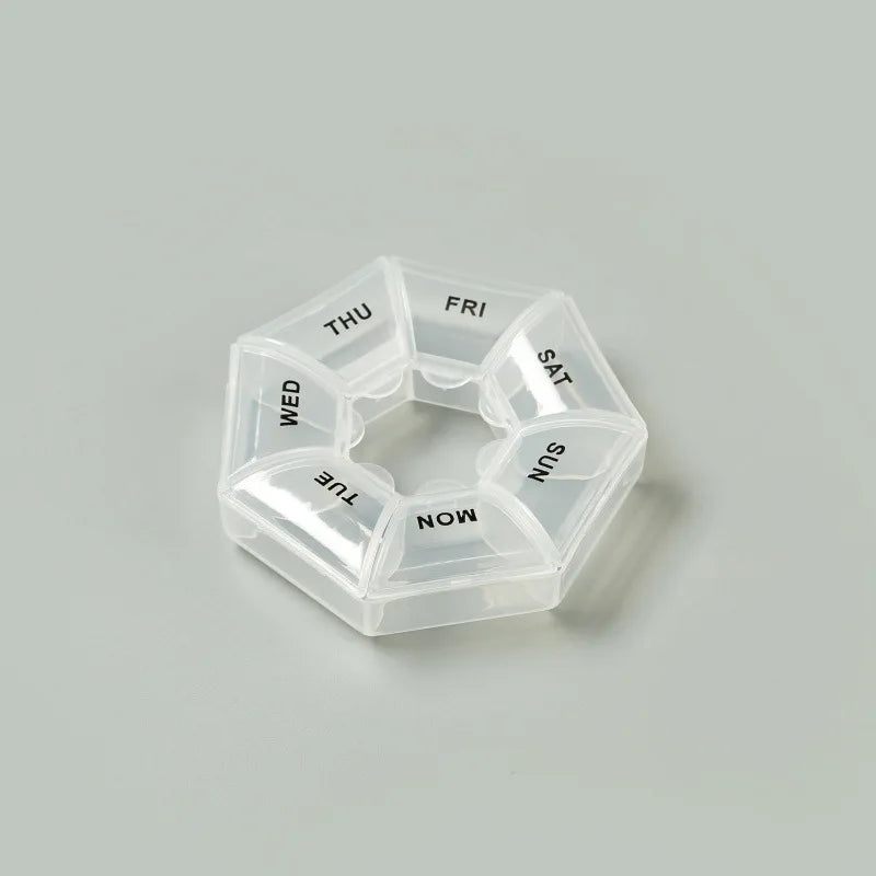 Portable 7-day pill organizer, view 2 - MRSLM