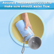 portable dog water bottle, view 9 - MRSLM