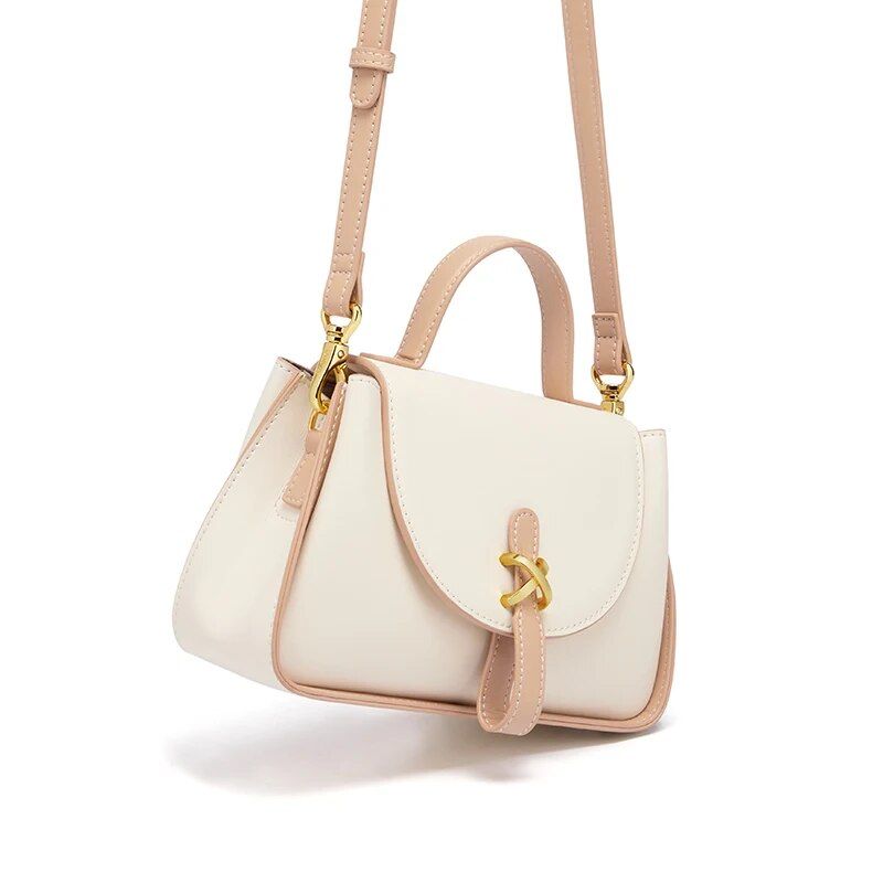Luxuriöse Schultertasche aus Leder für Damen