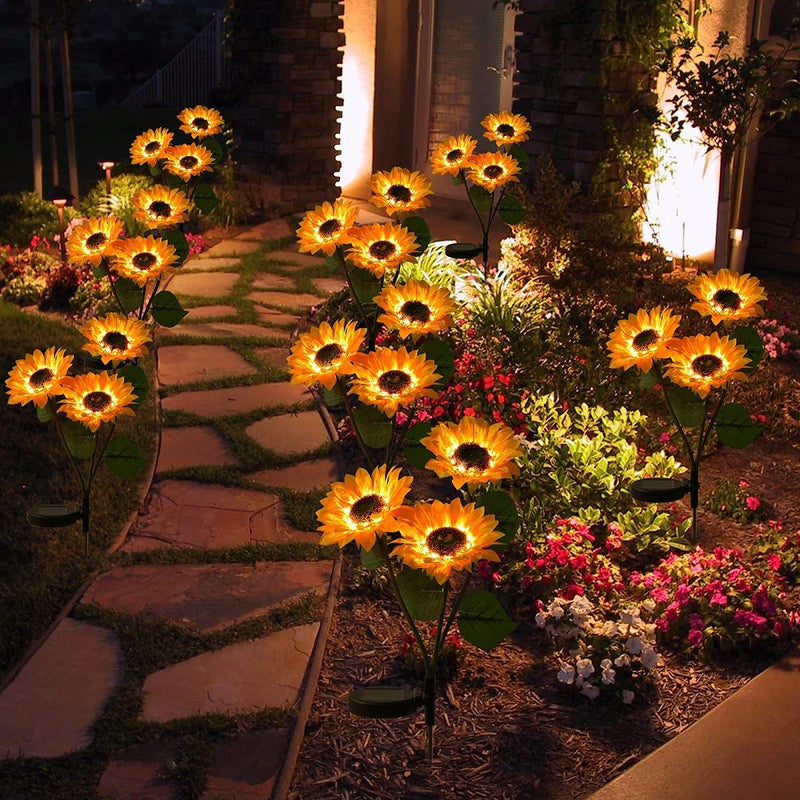 Solar-Sonnenblumenlichter