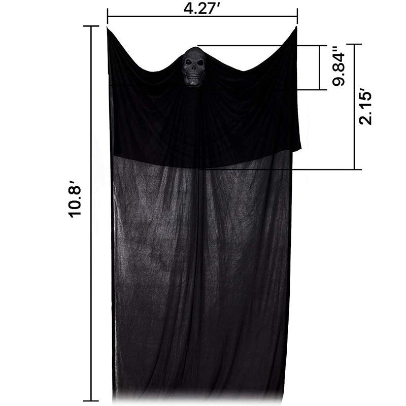 Hanging ghost Halloween decoration, view 5 - MRSLM