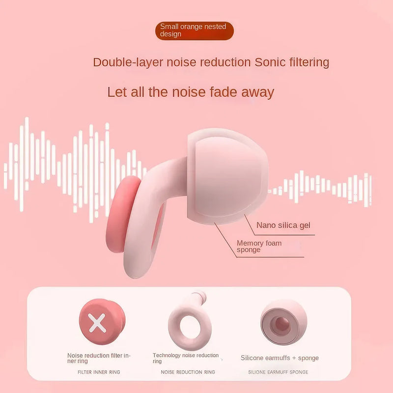 Silicone sleep ear plugs, view 8 - MRSLM