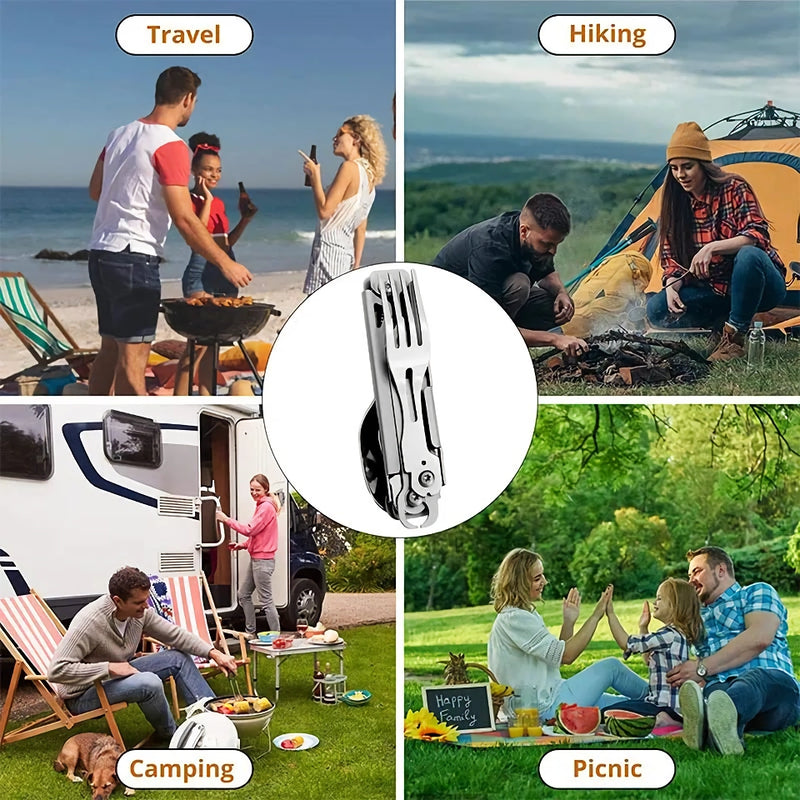 folding camping cutlery set, view 7 - MRSLM