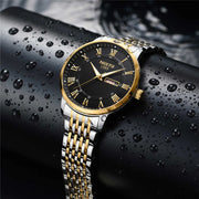 quartz wristwatch with luminous hands, view 9 - MRSLM