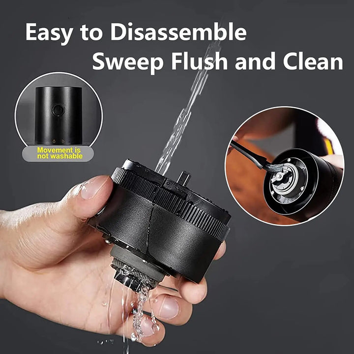 Portable Electric Coffee Grinder with USB Type-C Charging & Ceramic Burr