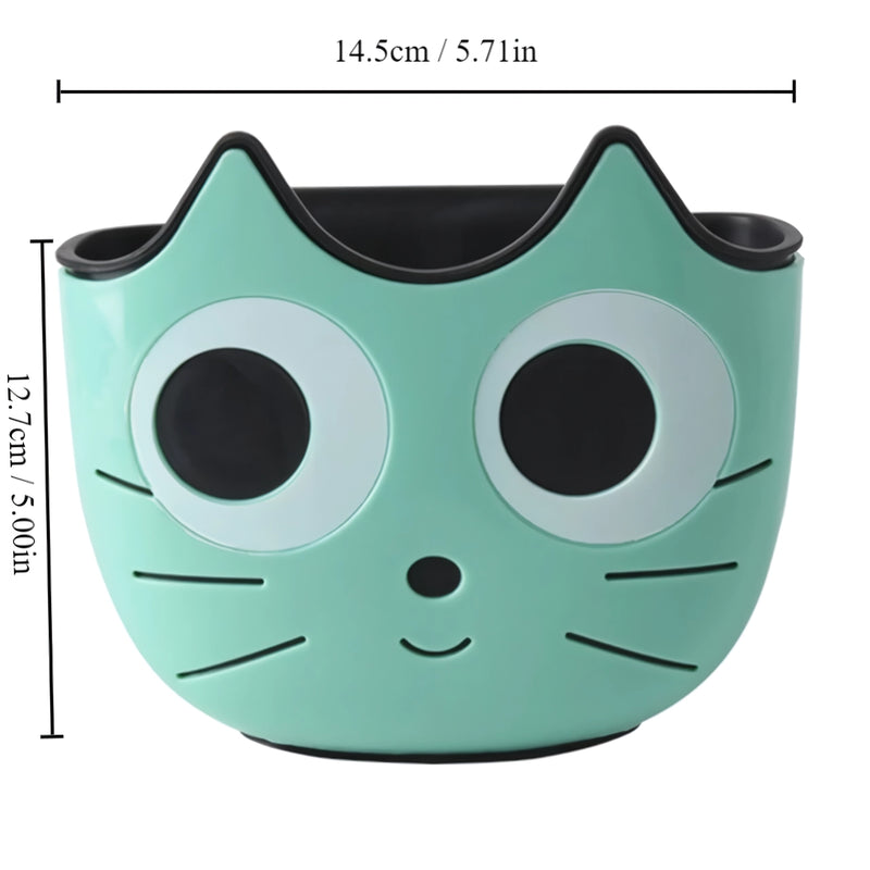 cartoon cat sink drainage bag, view 3 - MRSLM