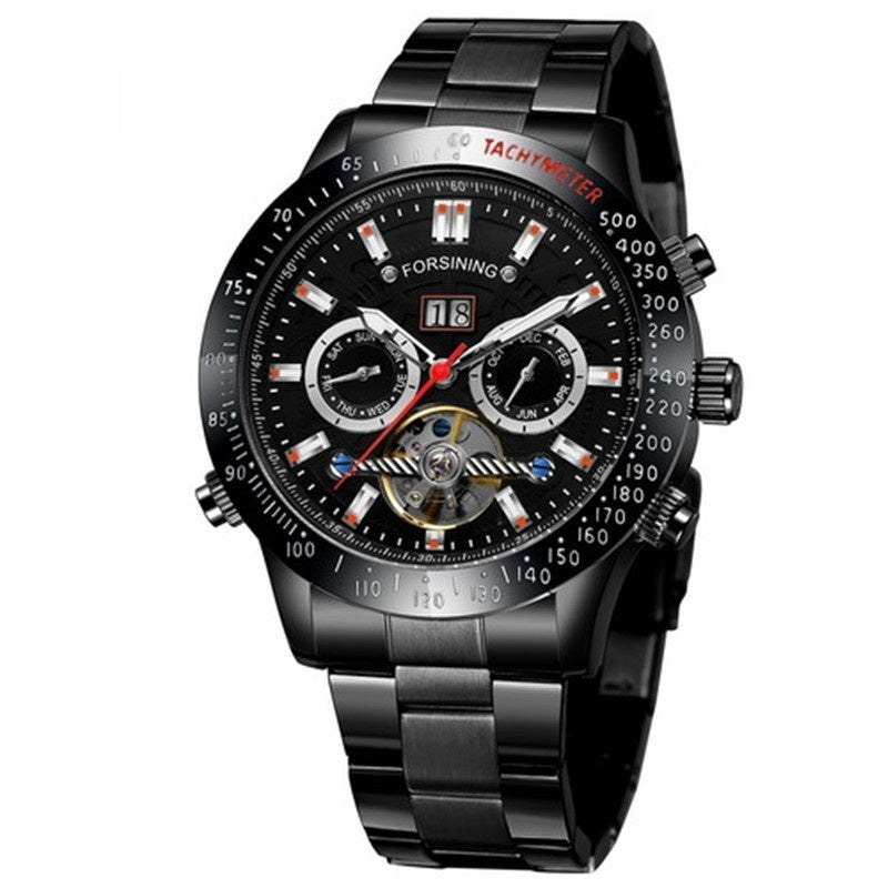 fashion mechanical watch, view 4 - MRSLM