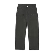 men's loose straight tactical cargo pants, view 3 - MRSLM