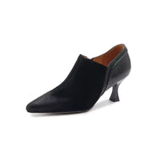 leather high heels, view 3 - MRSLM