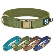 soft padded adjustable dog collar, view 6 - MRSLM
