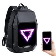 LED pixel display sling backpack, view 8 - MRSLM