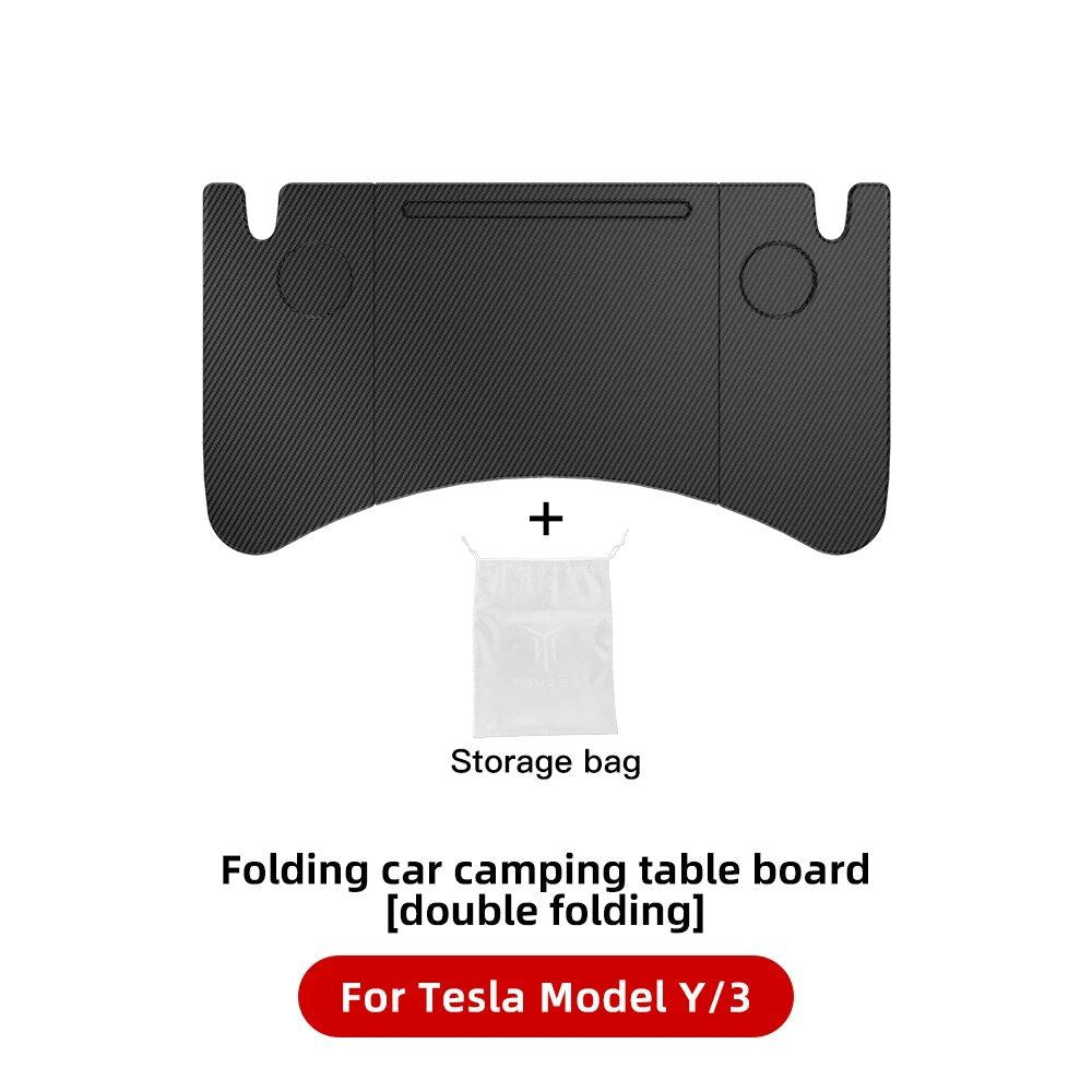 Portable Steering Wheel Laptop & Food Tray for Tesla Model 3/Y