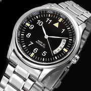 men's skeleton automatic watch, view 2 - MRSLM