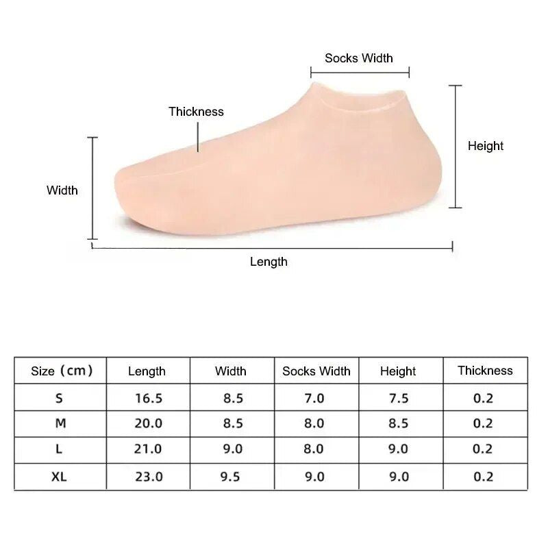 silicone spa gel socks, view 10 - MRSLM