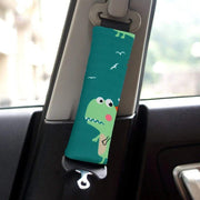 Dinosaur car seat belt pillow, view 9 - MRSLM