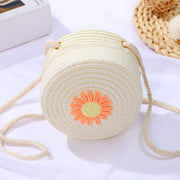 rattan shoulder bag, view 3 - MRSLM