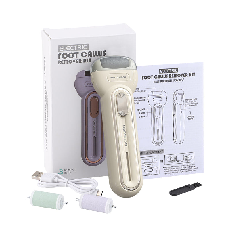 electric foot callus remover, view 2 - MRSLM