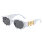 Retro irregular square sunglasses, view 10 - MRSLM