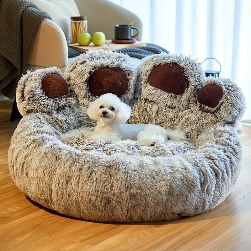 bear paw shaped pet bed - MRSLM