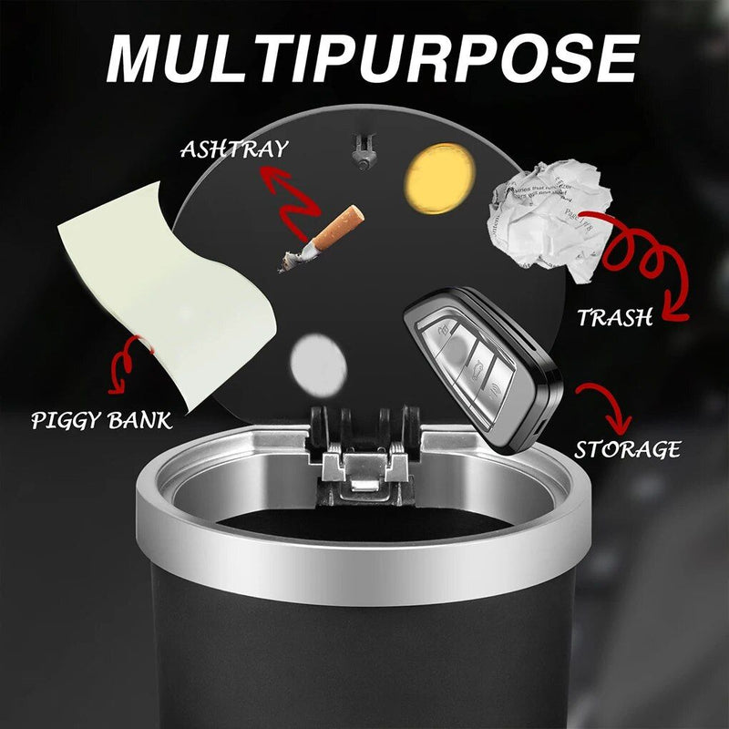 push-to-open car trash can, view 6 - MRSLM