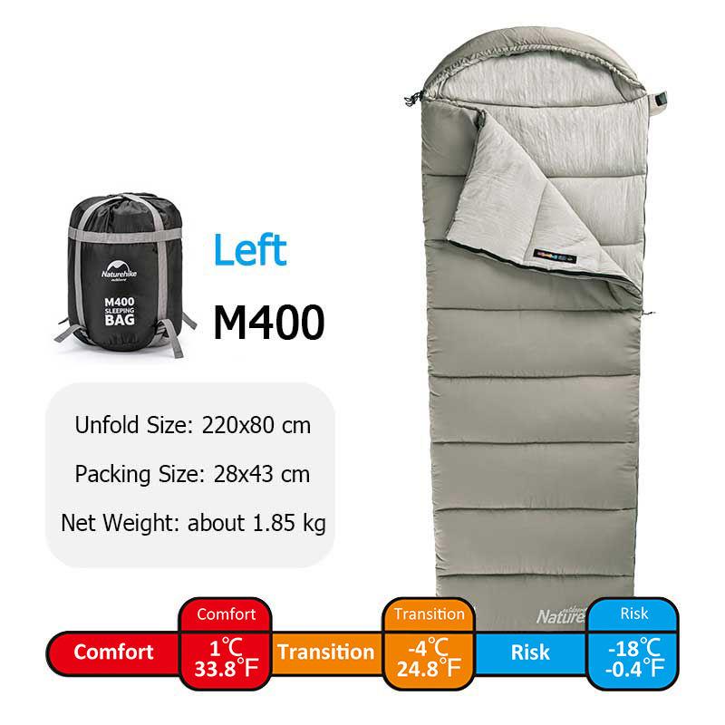 lightweight double camping sleeping bag, view 4 - MRSLM