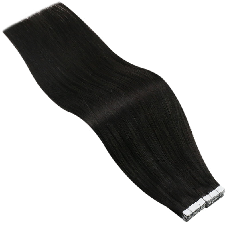 tape-in human hair extensions, view 5 - MRSLM