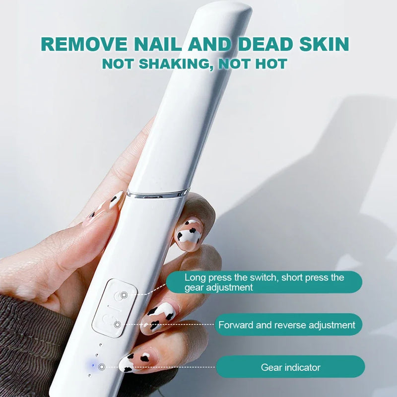 Portable electric nail drill machine kit, view 3 - MRSLM