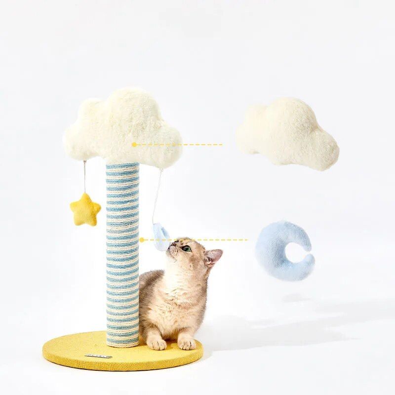 starry night cat scratcher, view 6 - MRSLM