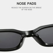 Retro irregular square sunglasses, view 6 - MRSLM