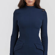 two pocket mini dress, view 9 - MRSLM