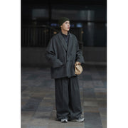 Men's oversized double breasted blazer, view 4 - MRSLM