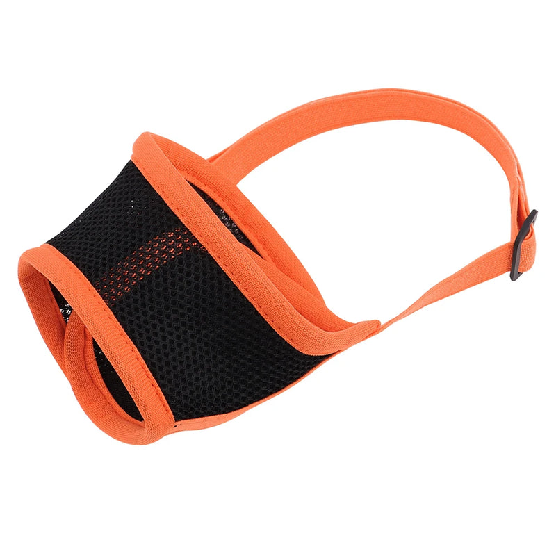 adjustable breathable dog muzzle, view 4 - MRSLM