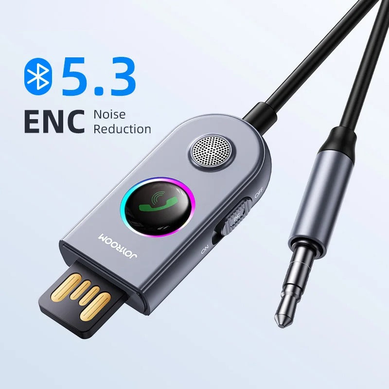 Kabelloser Bluetooth-Autoempfänger mit USB- und AUX-Adapter