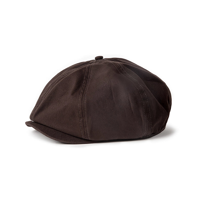 retro newsboy hat, view 3 - MRSLM