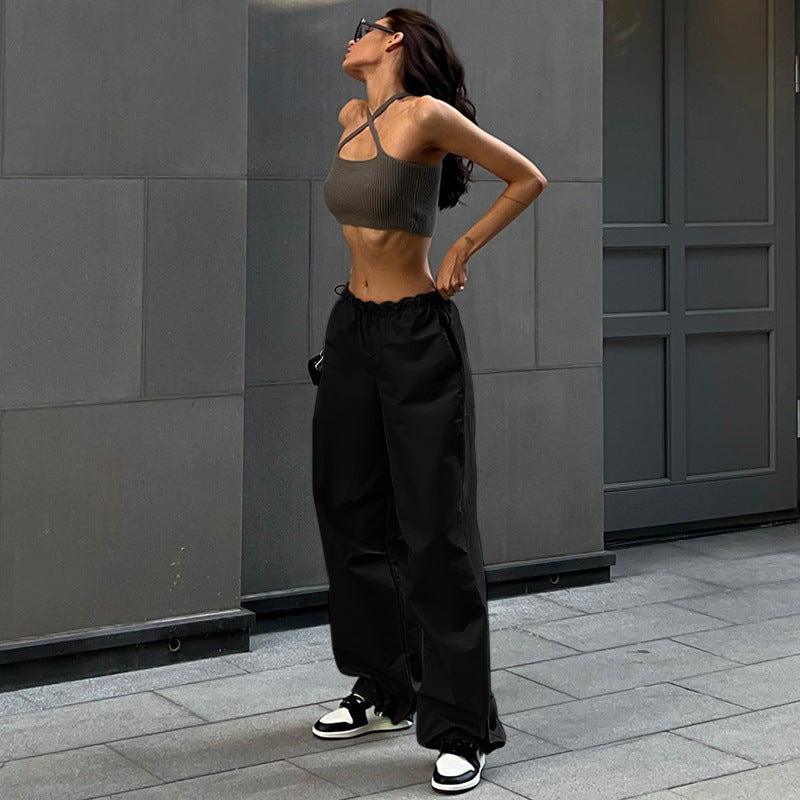 Fashion Trend Women's Simple Loose Fitting Pants