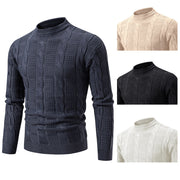 Men's twisted knit pullover - MRSLM