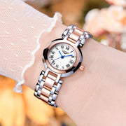 ladies compact steel band watch, view 5 - MRSLM